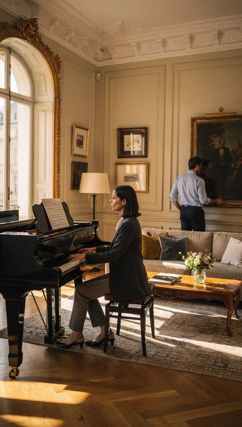 Abendliche Beleuchtung der Ringstraße, die den historischen Charme betont.